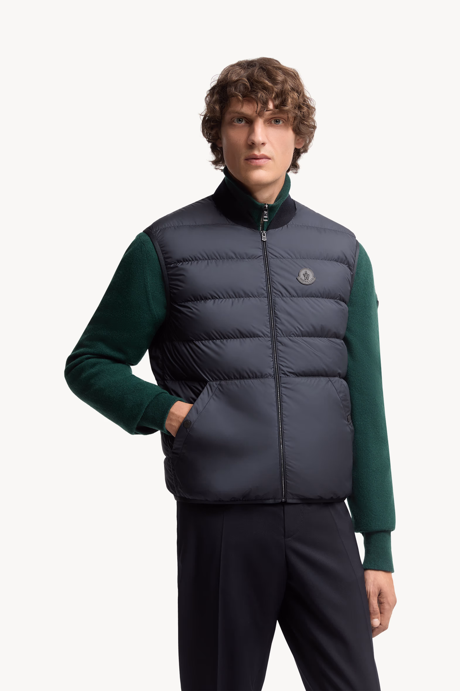Epinal 3-in-1 Down Bomber Jacket Men Blue Moncler 7